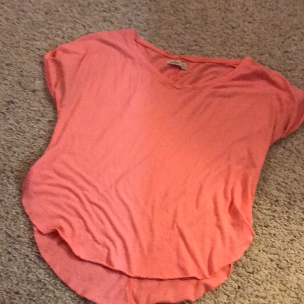 Salmon pink top